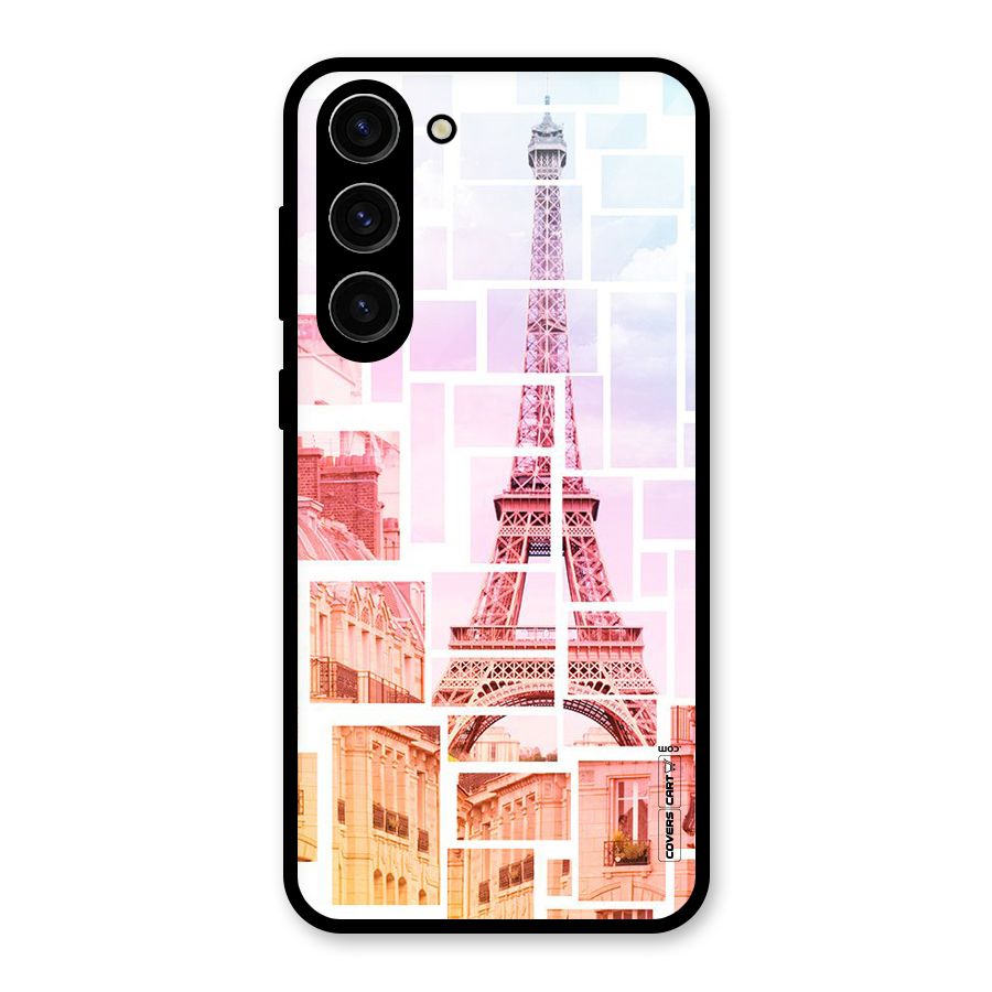 Mosiac City Glass Back Case for Galaxy S23 Plus