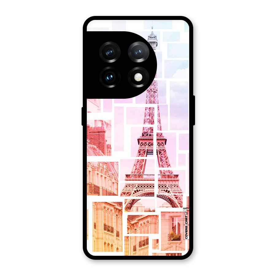 Mosiac City Glass Back Case for OnePlus 11