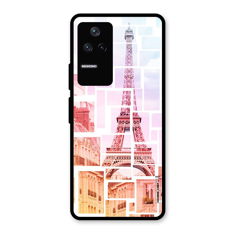 Mosiac City Glass Back Case for Poco F4 5G