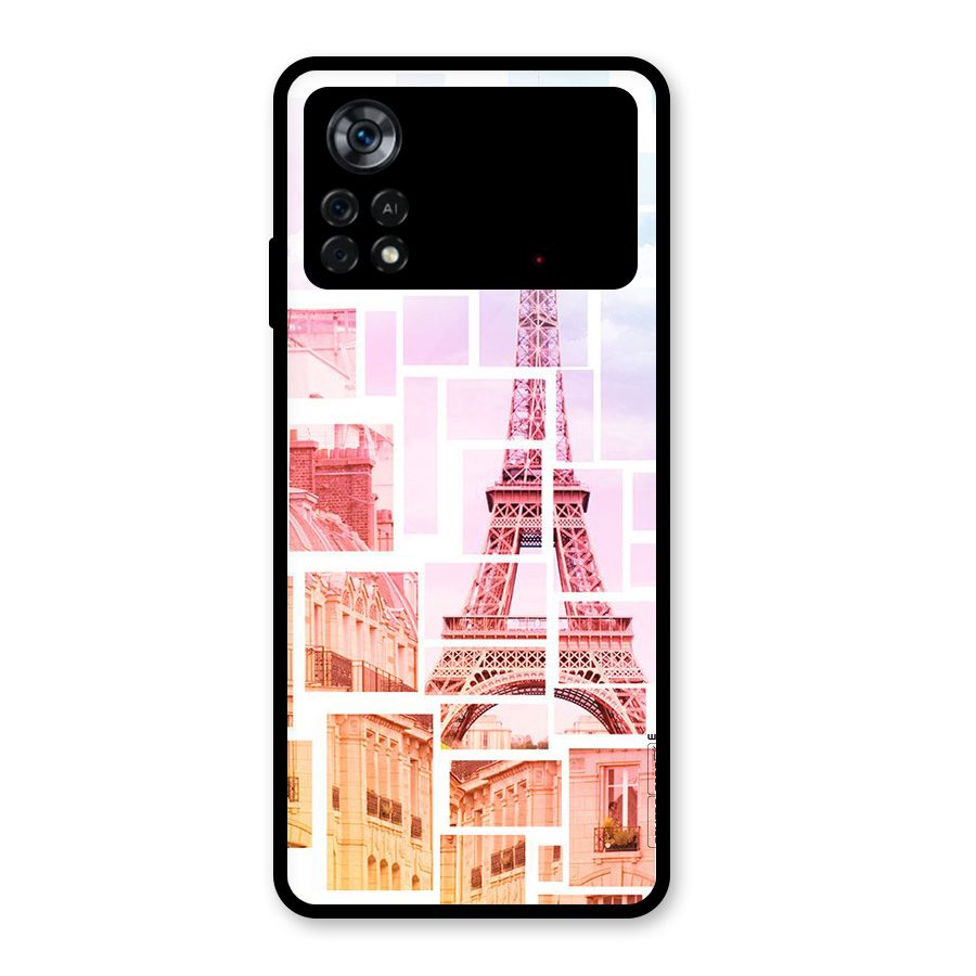 Mosiac City Glass Back Case for Poco X4 Pro 5G
