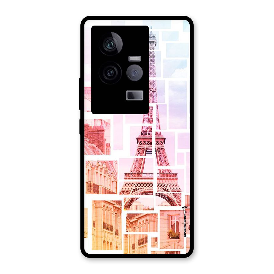 Mosiac City Glass Back Case for Vivo iQOO 11 5G