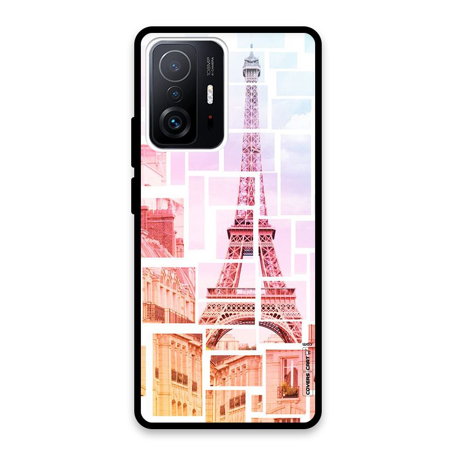 Mosiac City Glass Back Case for Xiaomi 11T Pro
