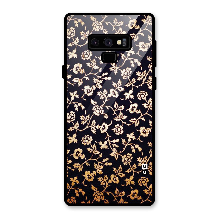 Most Beautiful Floral Glass Back Case for Galaxy Note 9