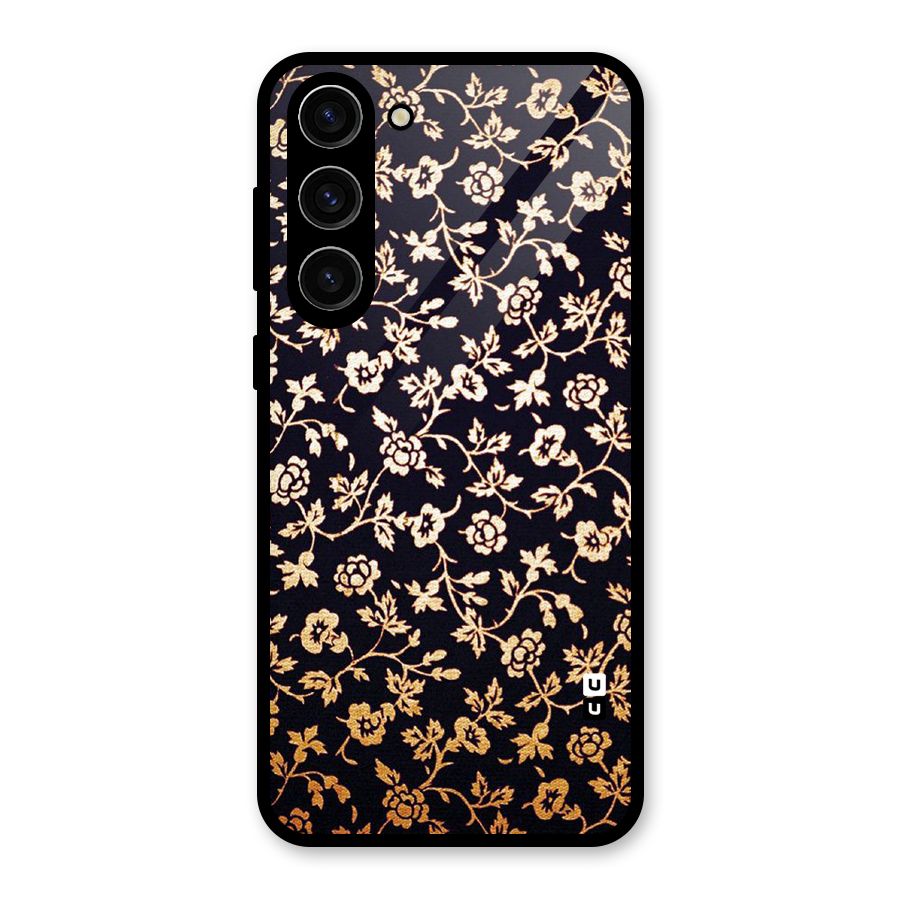 Most Beautiful Floral Glass Back Case for Galaxy S23 Plus