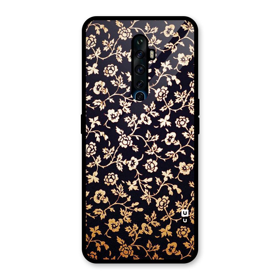 Most Beautiful Floral Glass Back Case for Oppo Reno2 F
