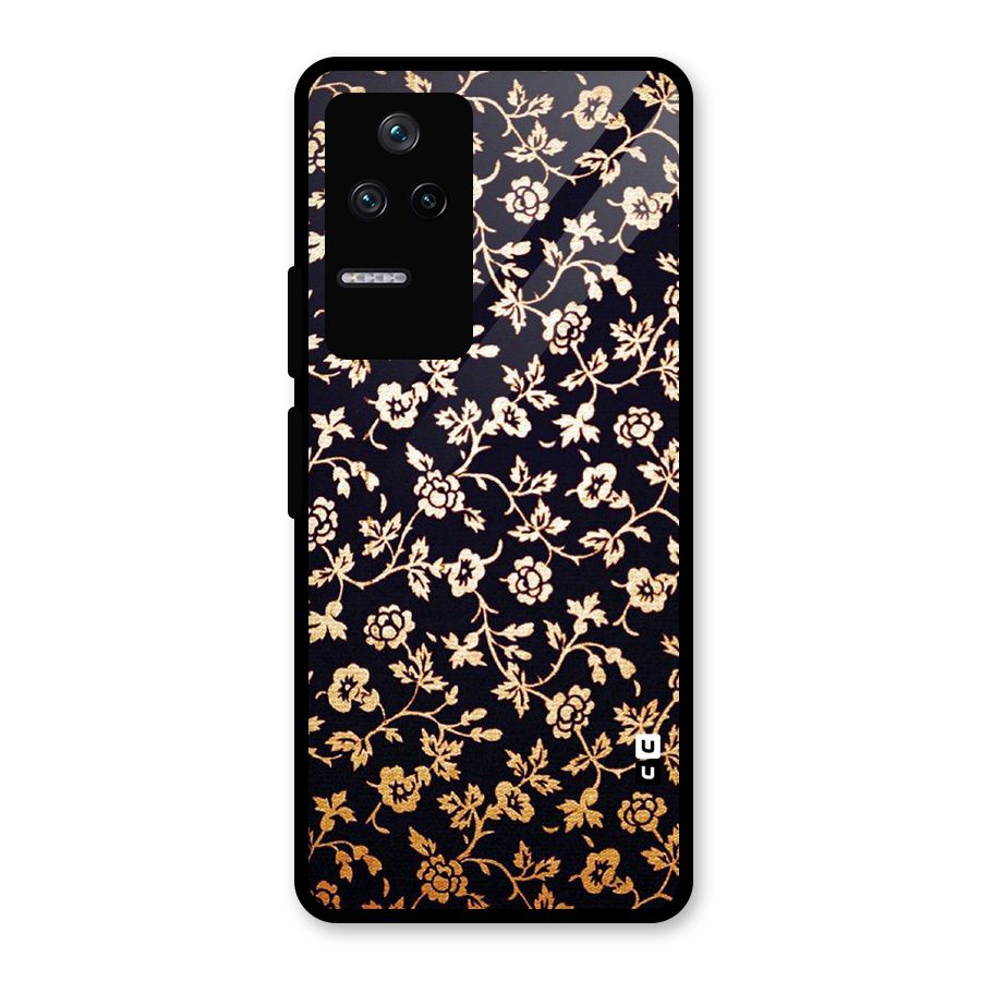 Most Beautiful Floral Glass Back Case for Poco F4 5G