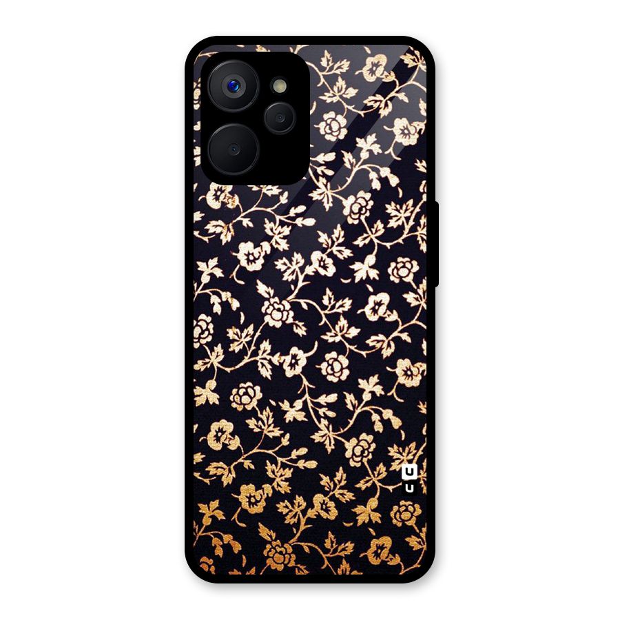 Most Beautiful Floral Glass Back Case for Realme 9i 5G