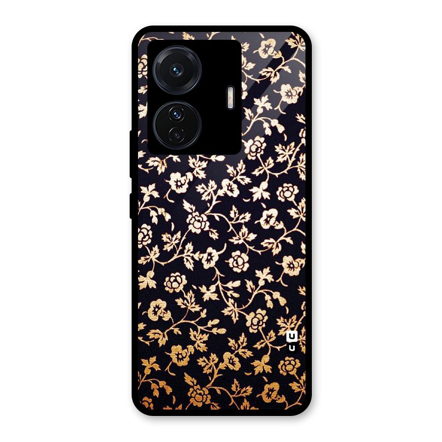 Most Beautiful Floral Glass Back Case for Vivo T1 Pro