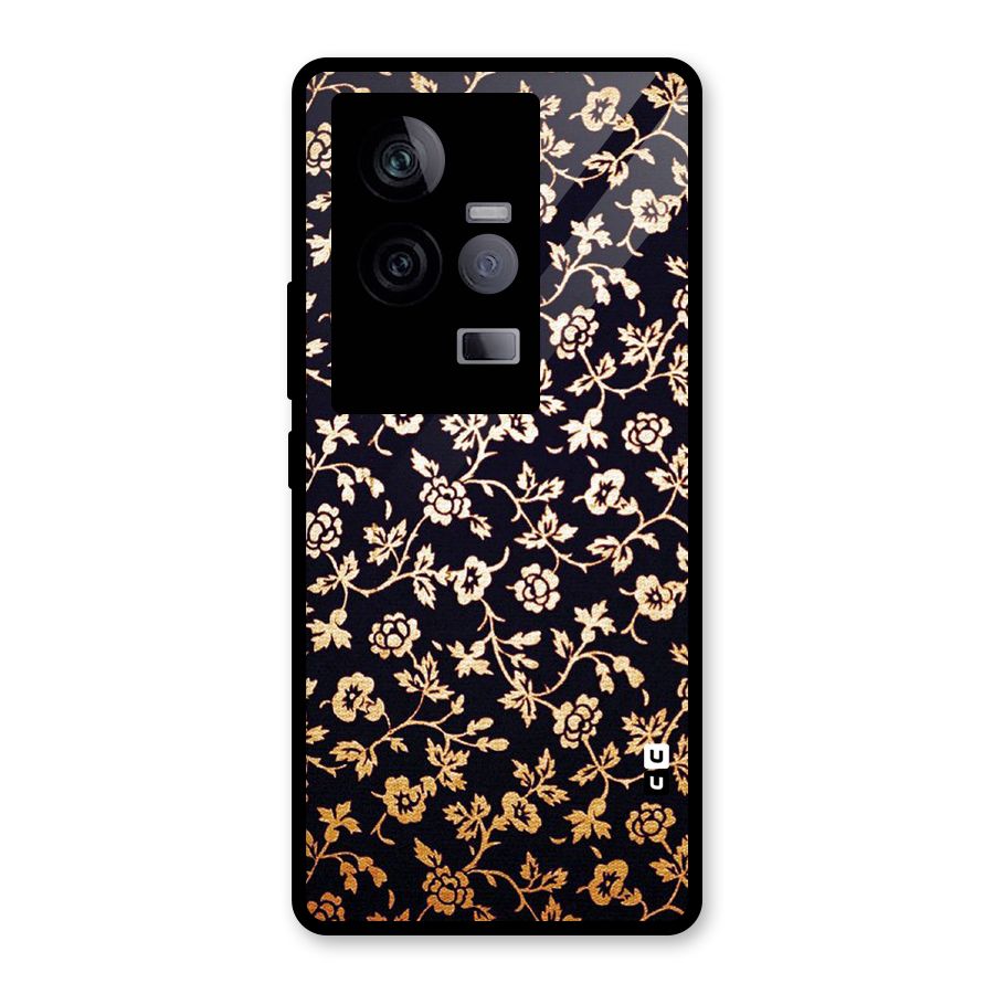 Most Beautiful Floral Glass Back Case for Vivo iQOO 11 5G
