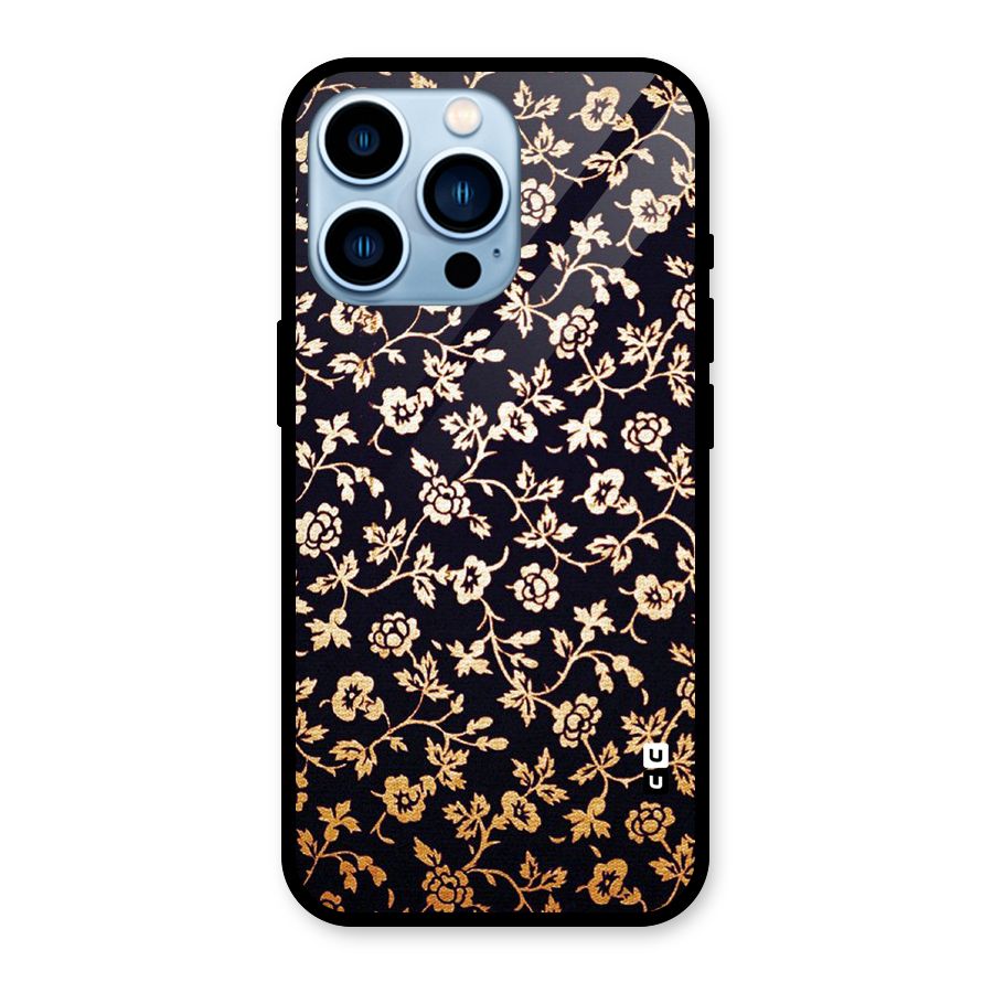Most Beautiful Floral Glass Back Case for iPhone 13 Pro