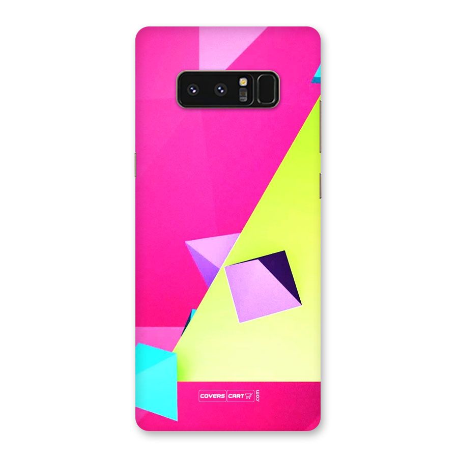 Motion Triangles Back Case for Galaxy Note 8