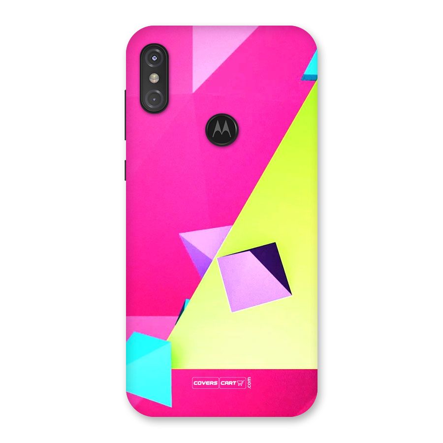 Motion Triangles Back Case for Motorola One Power