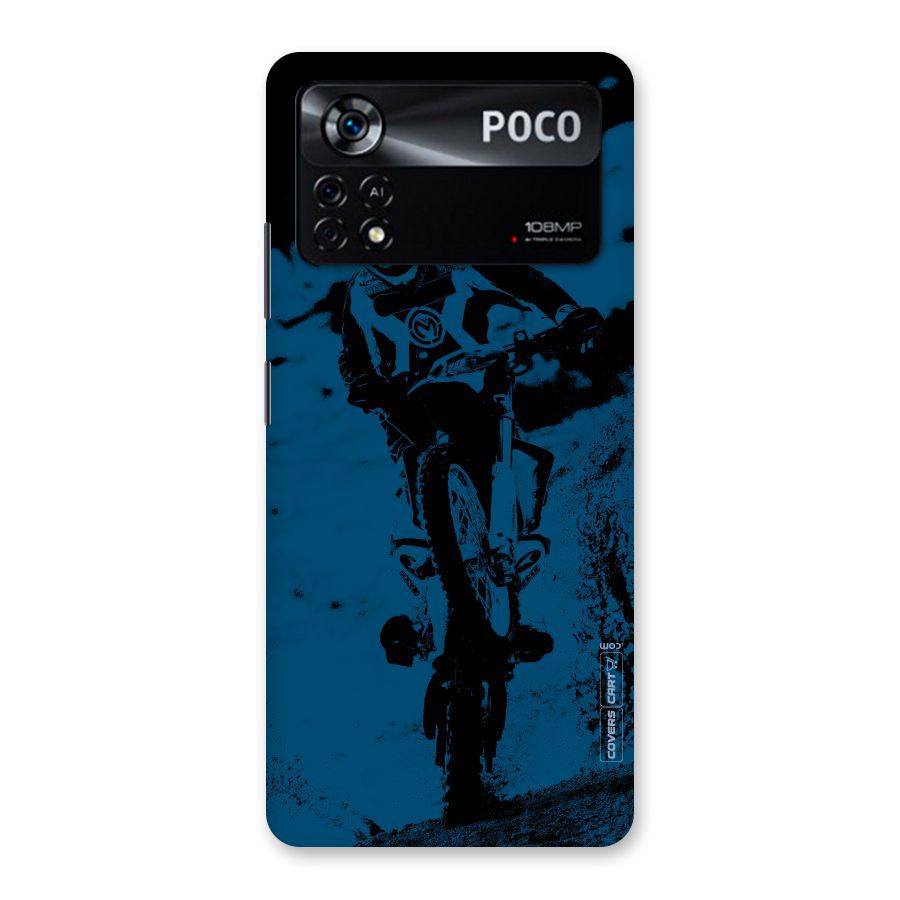 Moto Combat Back Case for Poco X4 Pro 5G
