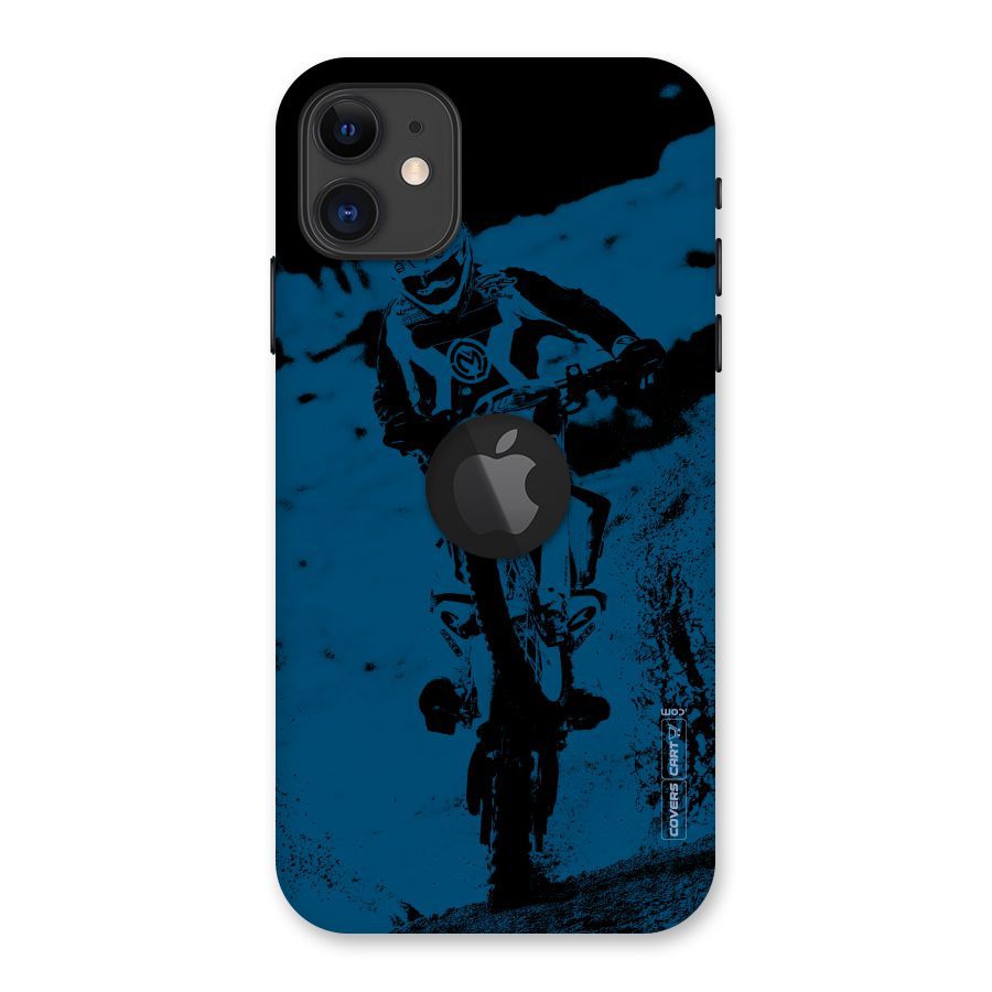 Moto Combat Back Case for iPhone 11 Logo Cut