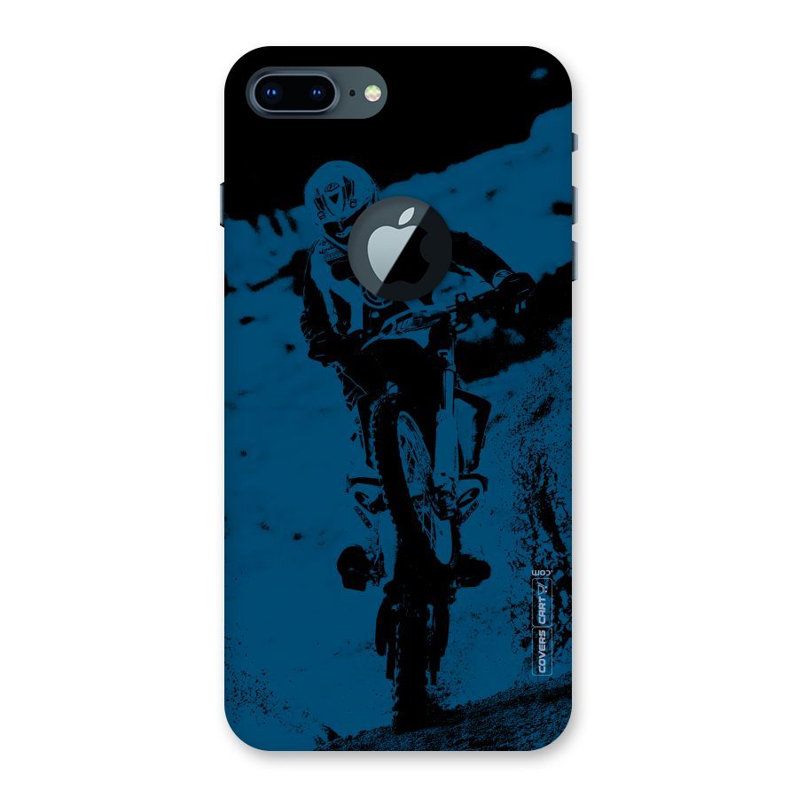 Moto Combat Back Case for iPhone 7 Plus Logo Cut