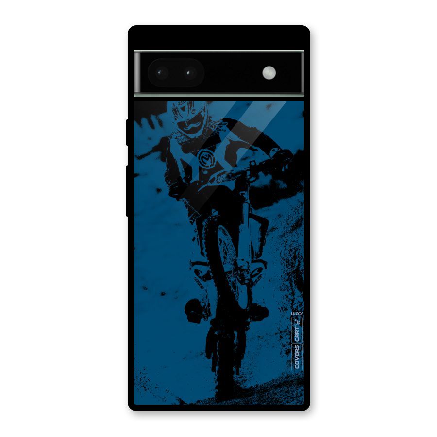 Moto Combat Glass Back Case for Google Pixel 6a