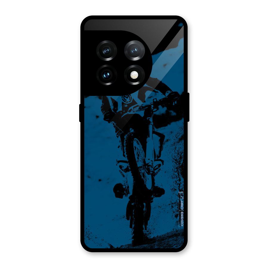 Moto Combat Glass Back Case for OnePlus 11