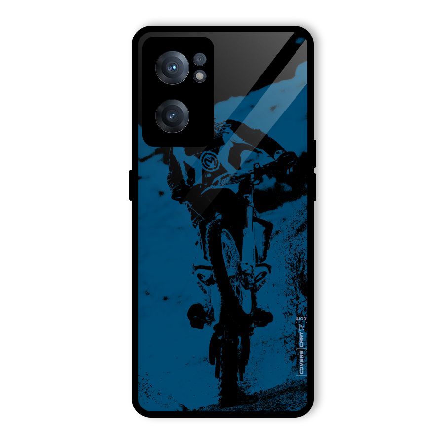 Moto Combat Glass Back Case for OnePlus Nord CE 2 5G