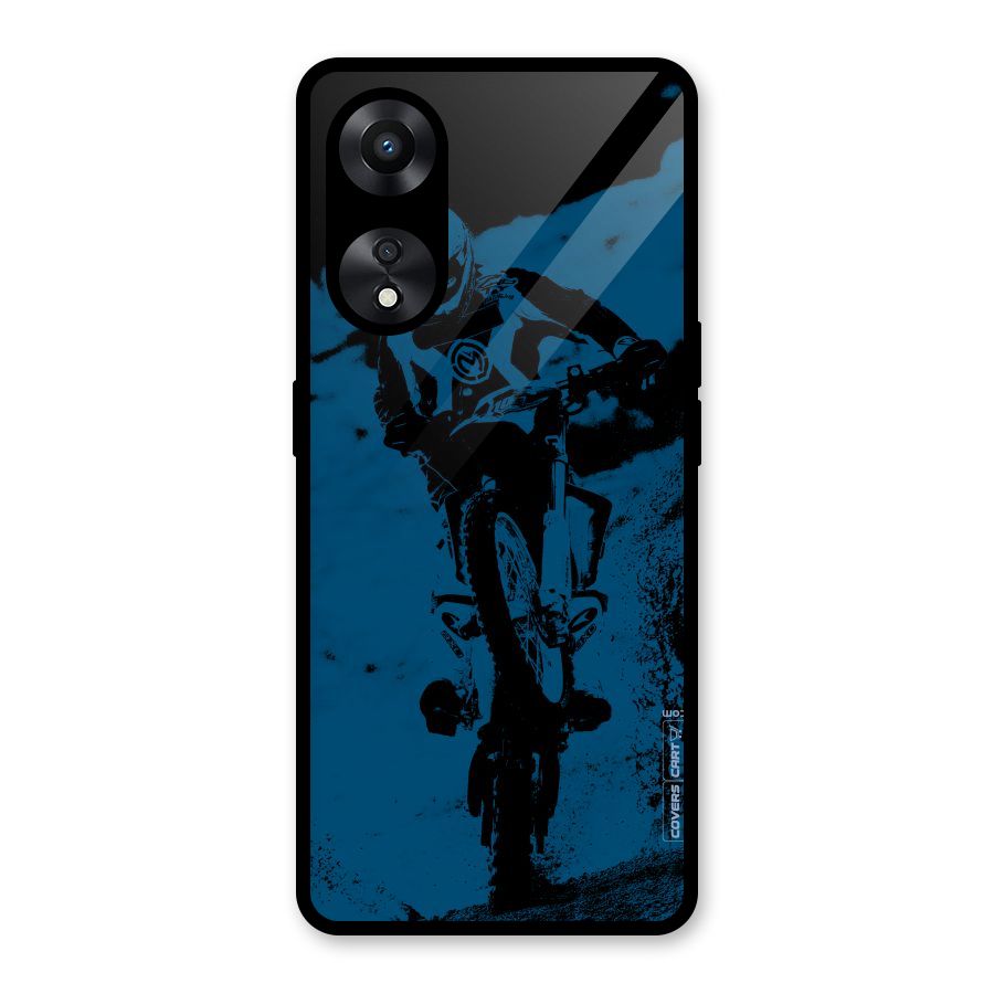 Moto Combat Glass Back Case for Oppo A78