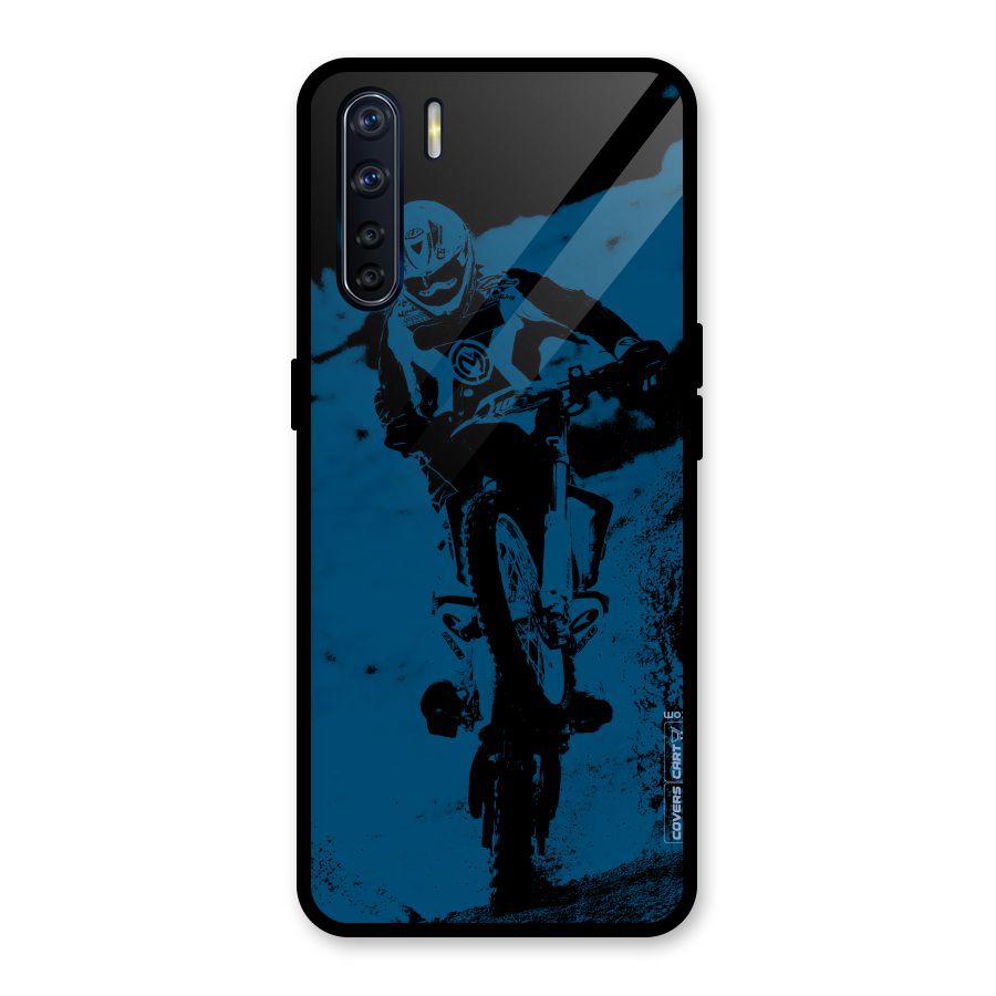 Moto Combat Glass Back Case for Oppo F15