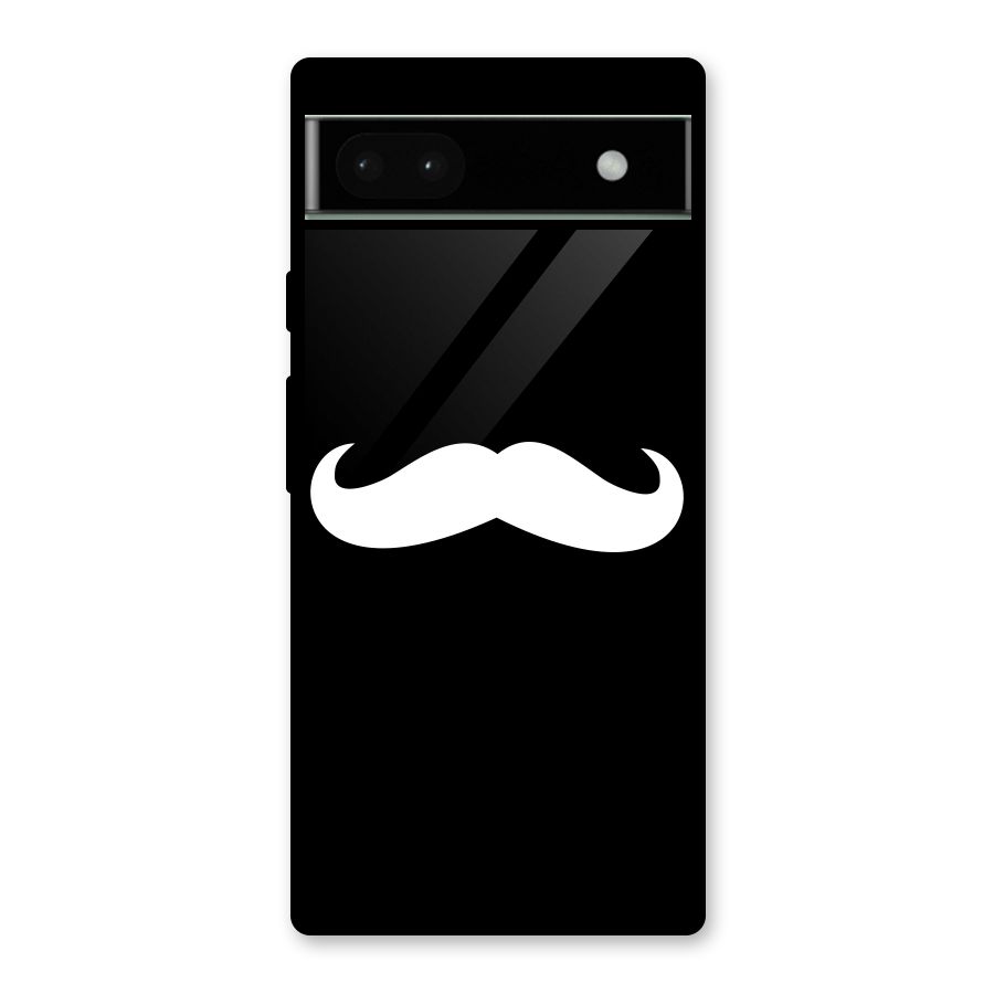 Moustache Love Glass Back Case for Google Pixel 6a