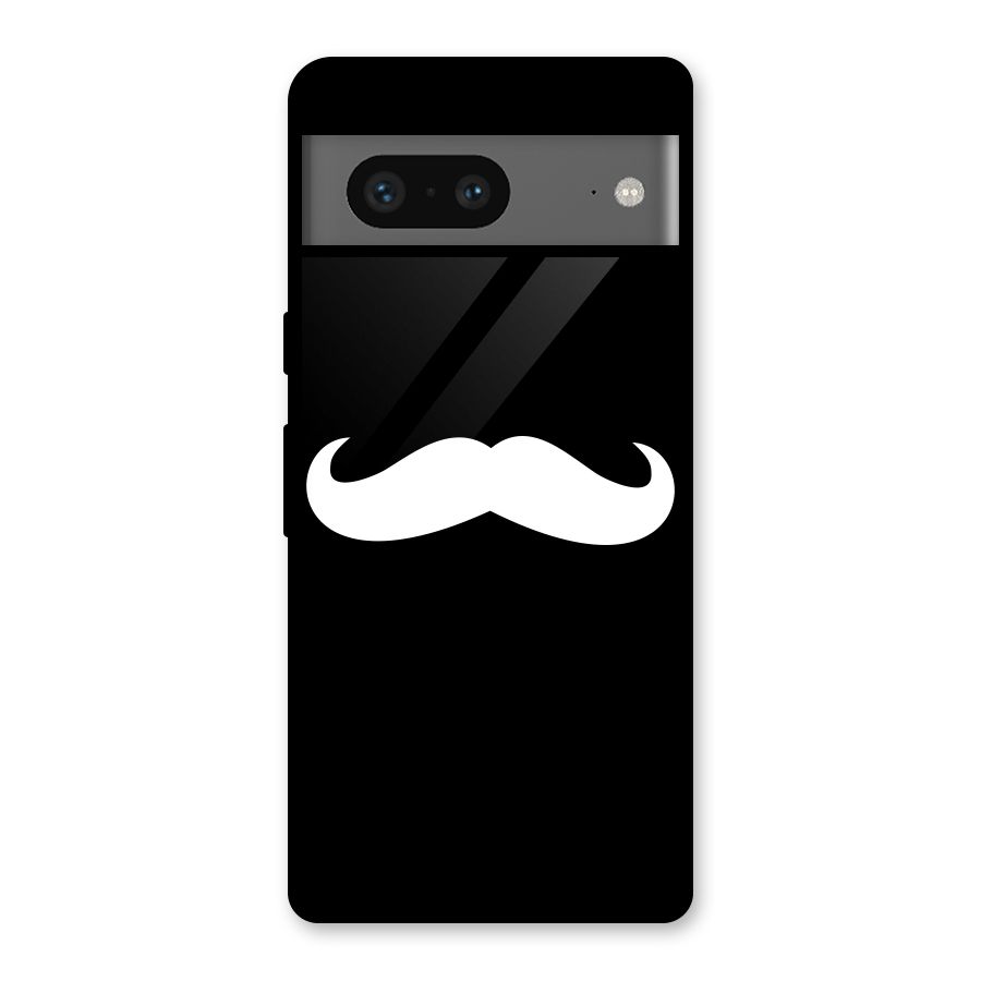 Moustache Love Glass Back Case for Google Pixel 7