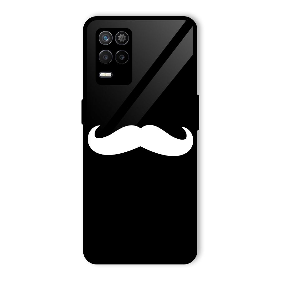 Moustache Love Glass Back Case for Realme 8 5G