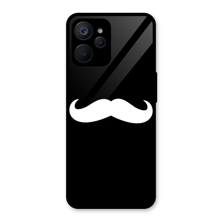 Moustache Love Glass Back Case for Realme 9i 5G