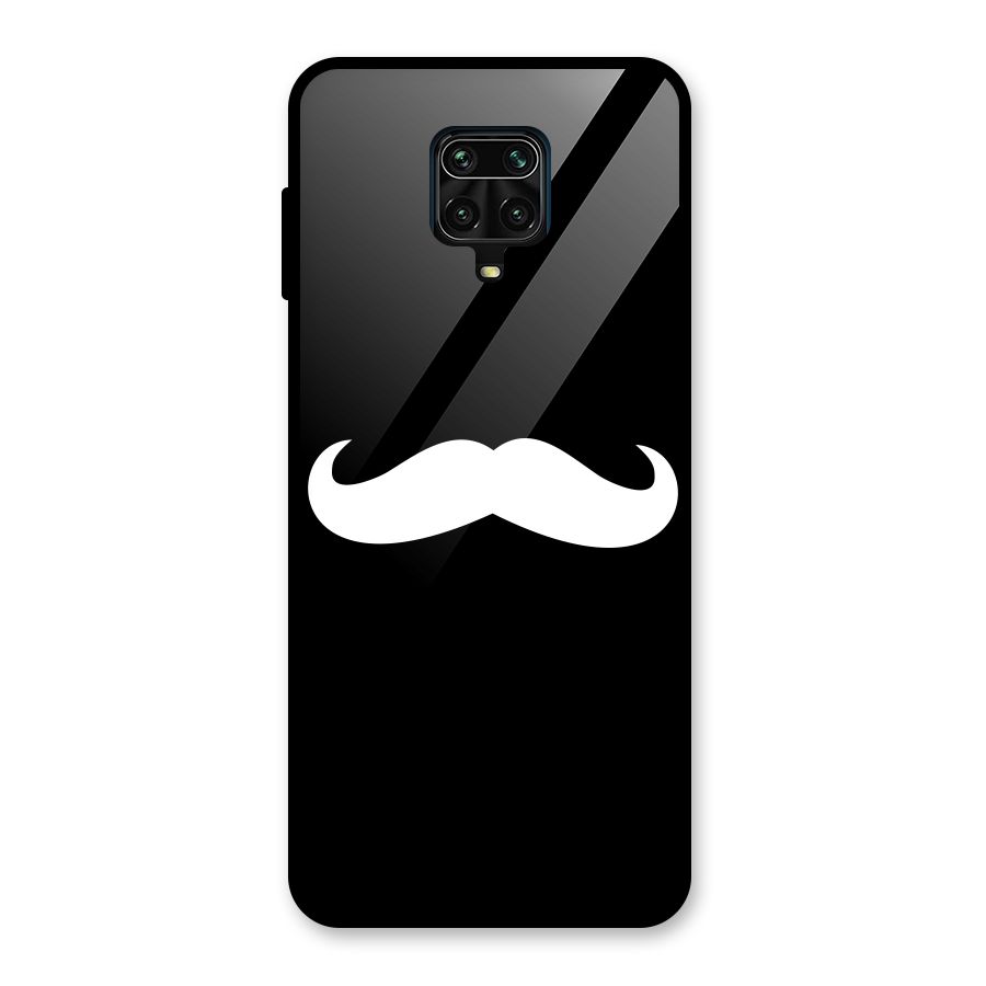 Moustache Love Glass Back Case for Redmi Note 10 Lite