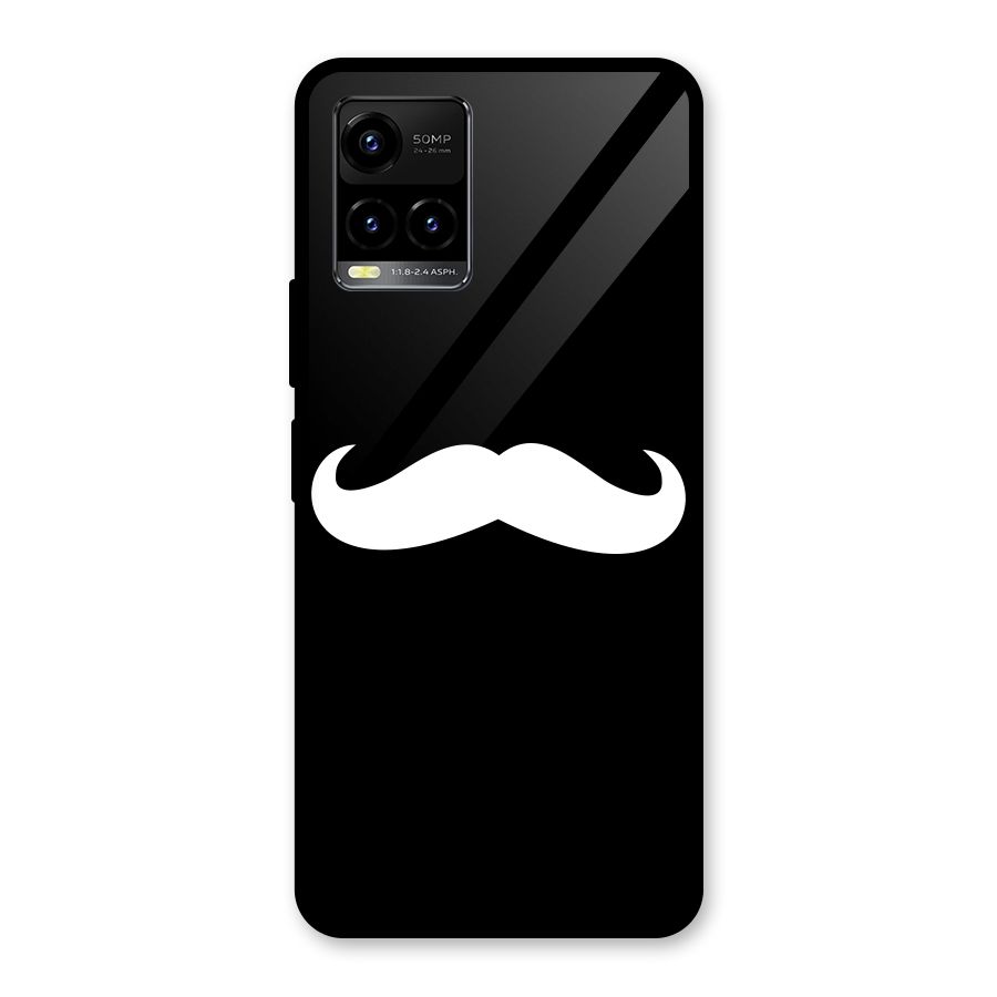 Moustache Love Glass Back Case for Vivo Y21T