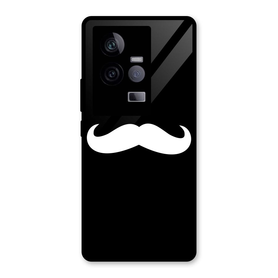 Moustache Love Glass Back Case for Vivo iQOO 11 5G
