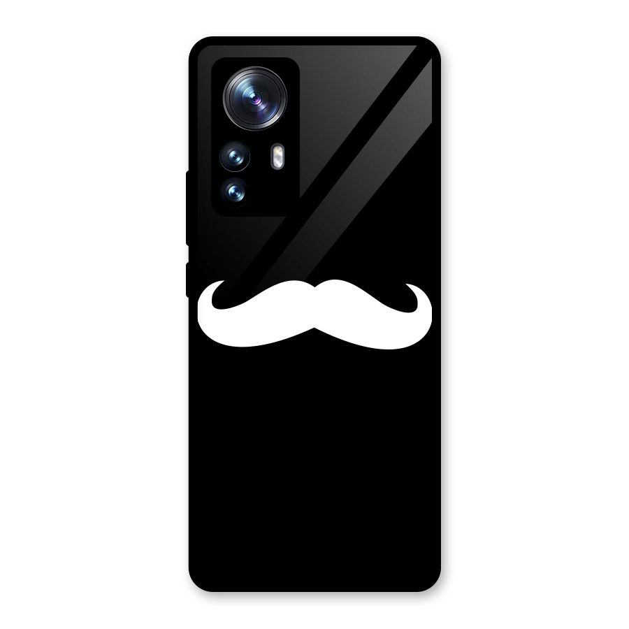 Moustache Love Glass Back Case for Xiaomi 12 Pro