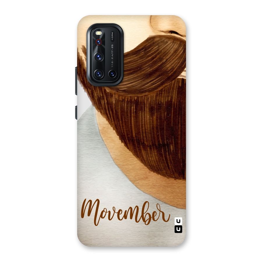 Movember Moustache Back Case for Vivo V19