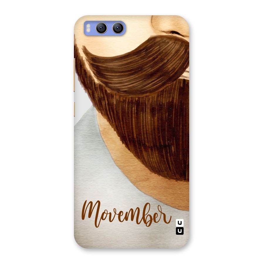 Movember Moustache Back Case for Xiaomi Mi 6
