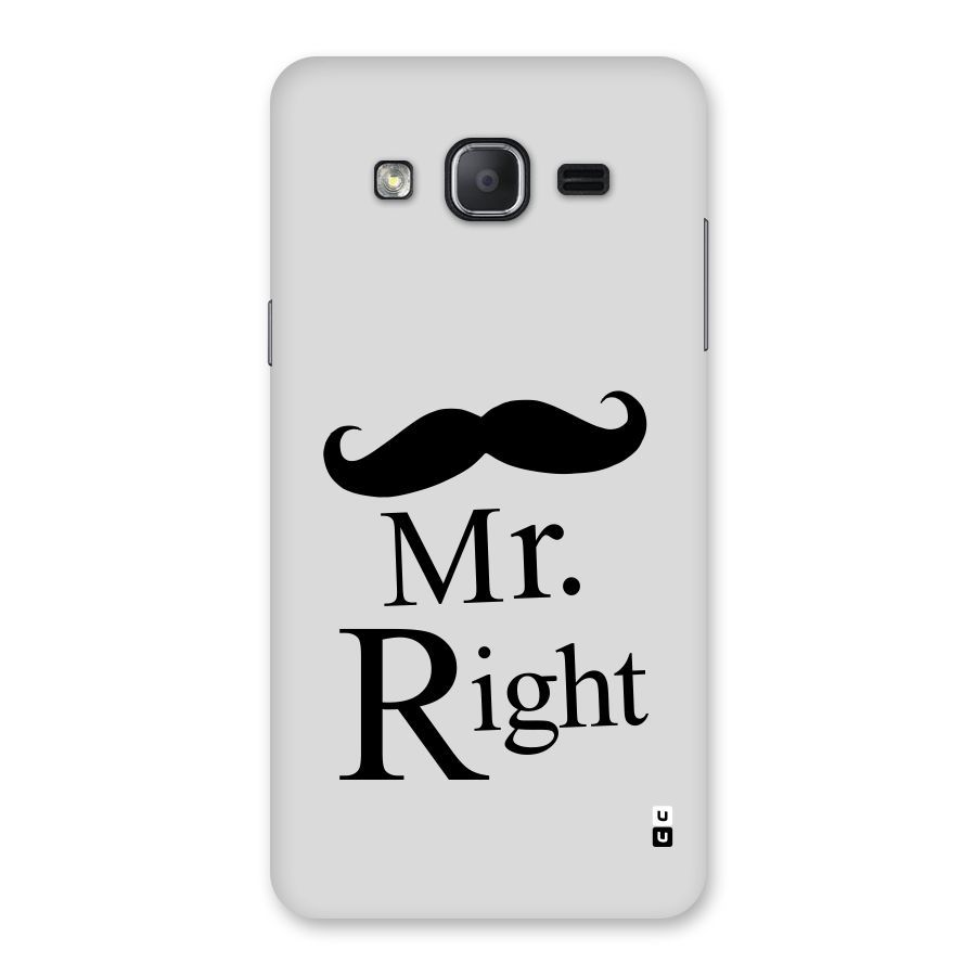 Mr. Right. Back Case for Galaxy On7 2015