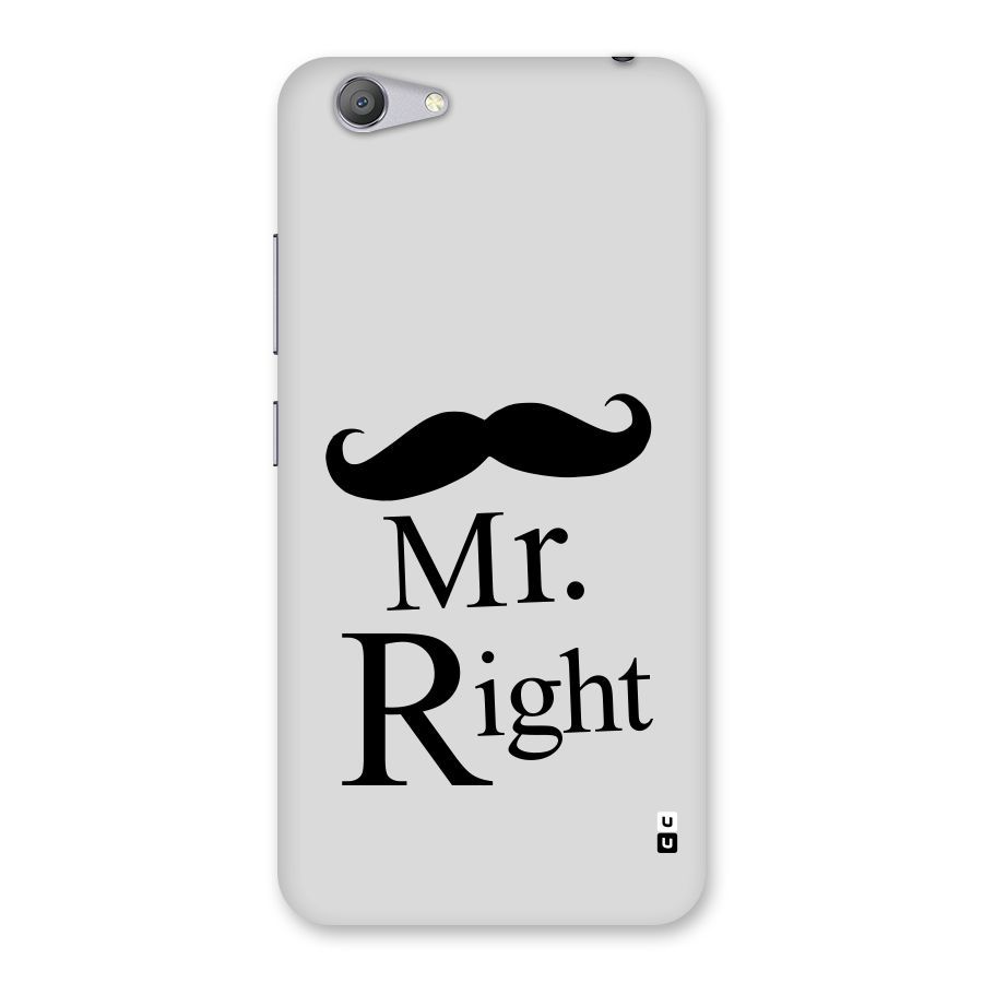 Mr. Right. Back Case for Vivo Y53