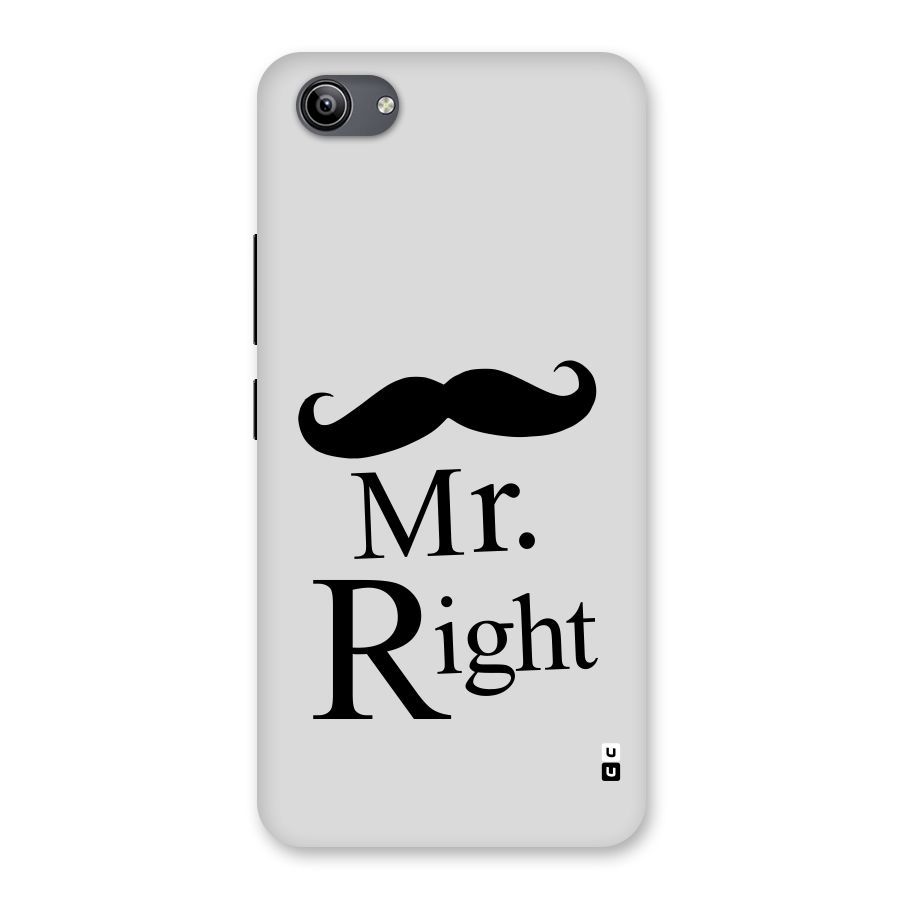Mr. Right. Back Case for Vivo Y81i