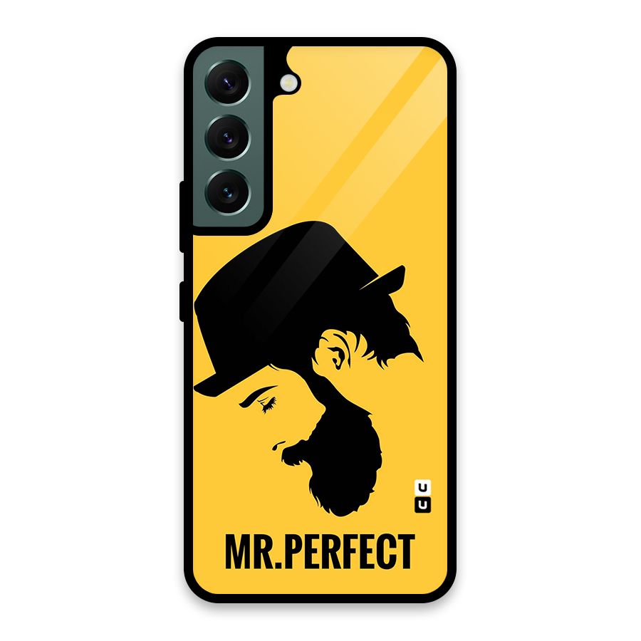 Mr Perfect Glass Back Case for Galaxy S22 5G