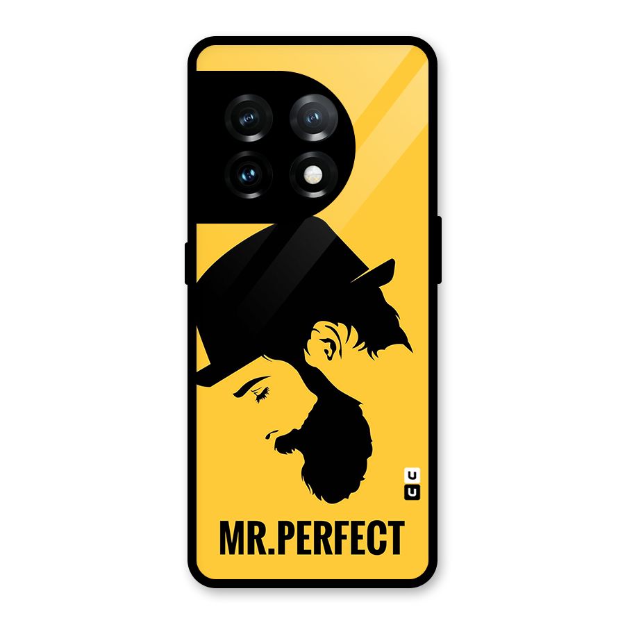 Mr Perfect Glass Back Case for OnePlus 11