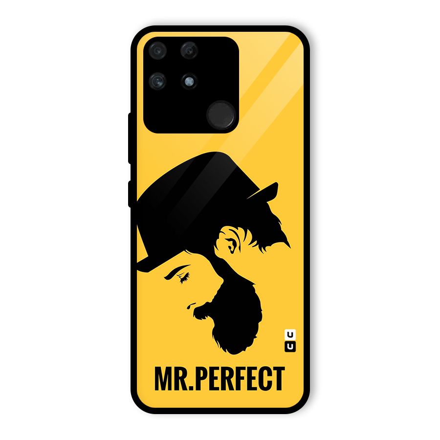 Mr Perfect Glass Back Case for Realme Narzo 50A