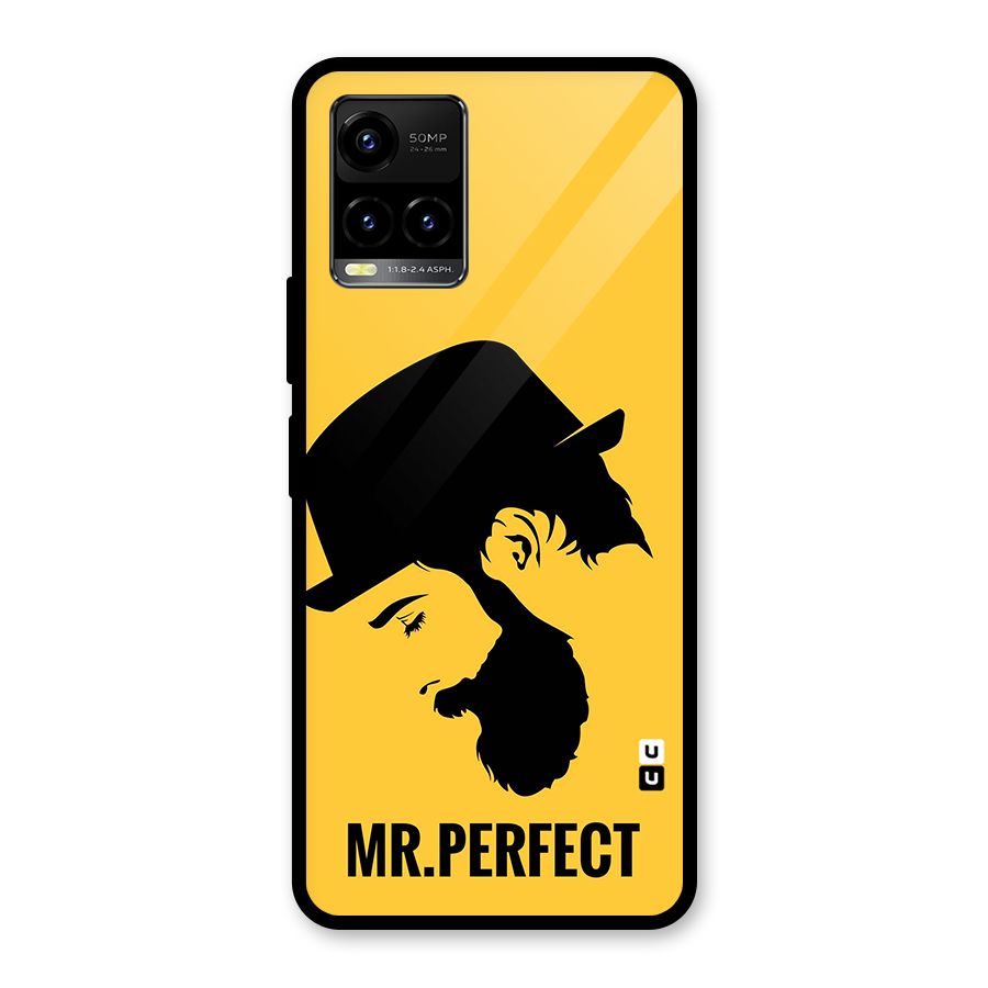 Mr Perfect Glass Back Case for Vivo Y21T