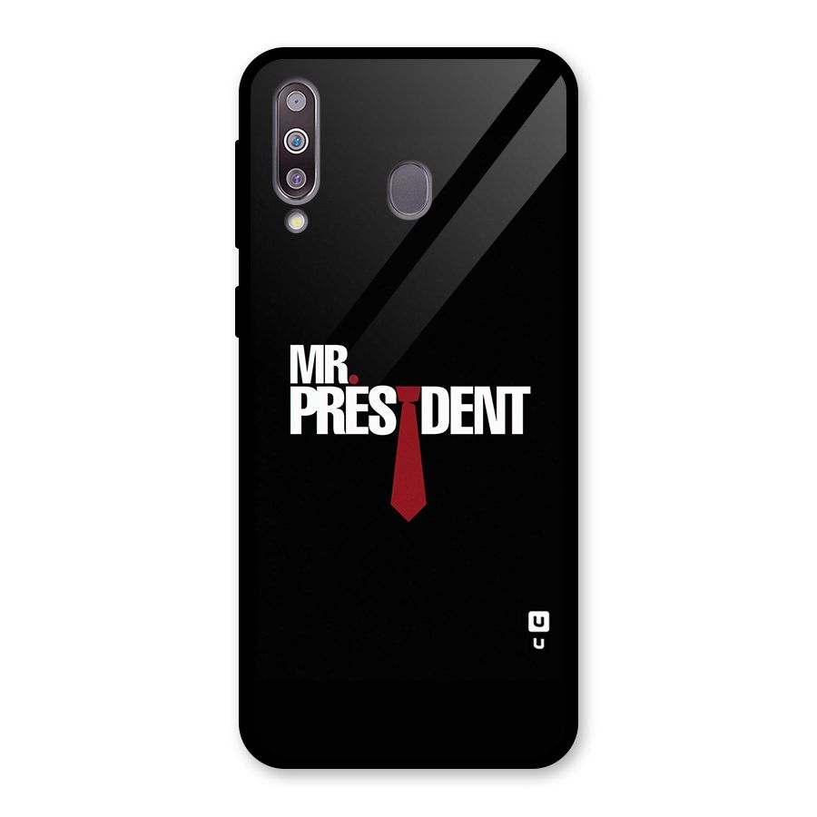 Mr President Glass Back Case for Galaxy M30