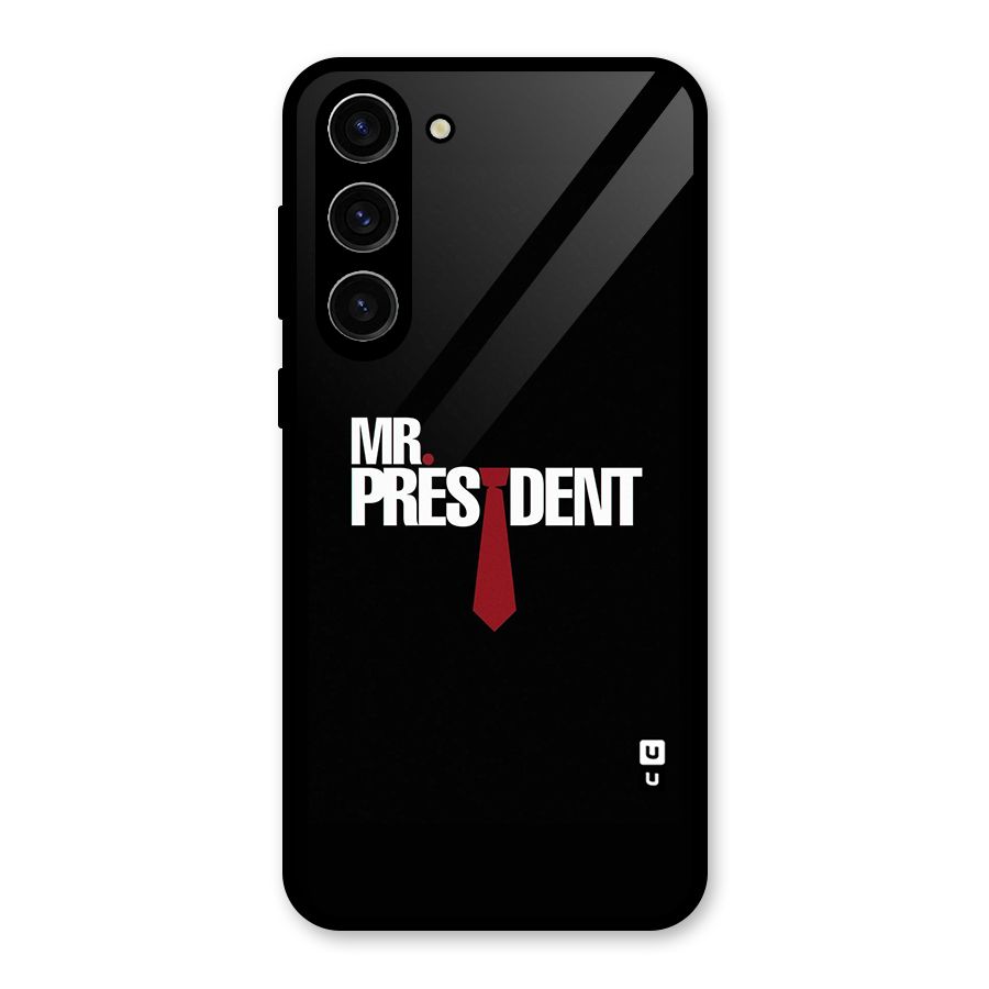 Mr President Glass Back Case for Galaxy S23 Plus