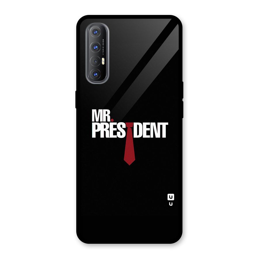 Mr President Glass Back Case for Oppo Reno3 Pro