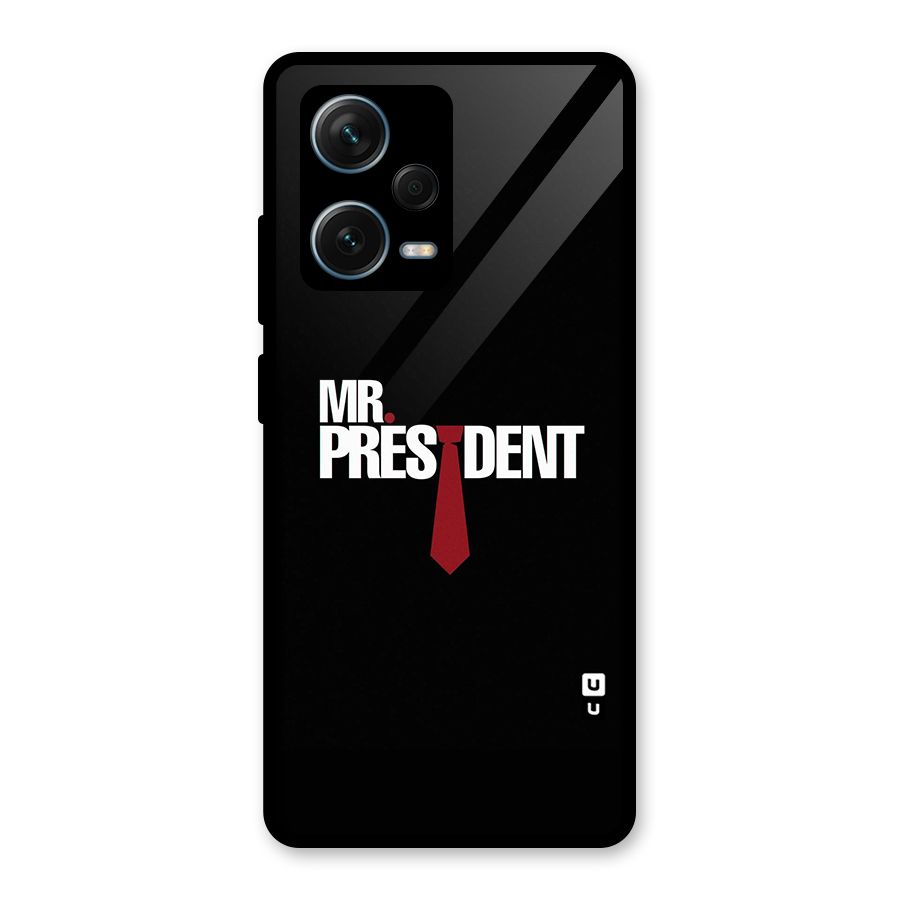 Mr President Glass Back Case for Redmi Note 12 Pro Plus 5G