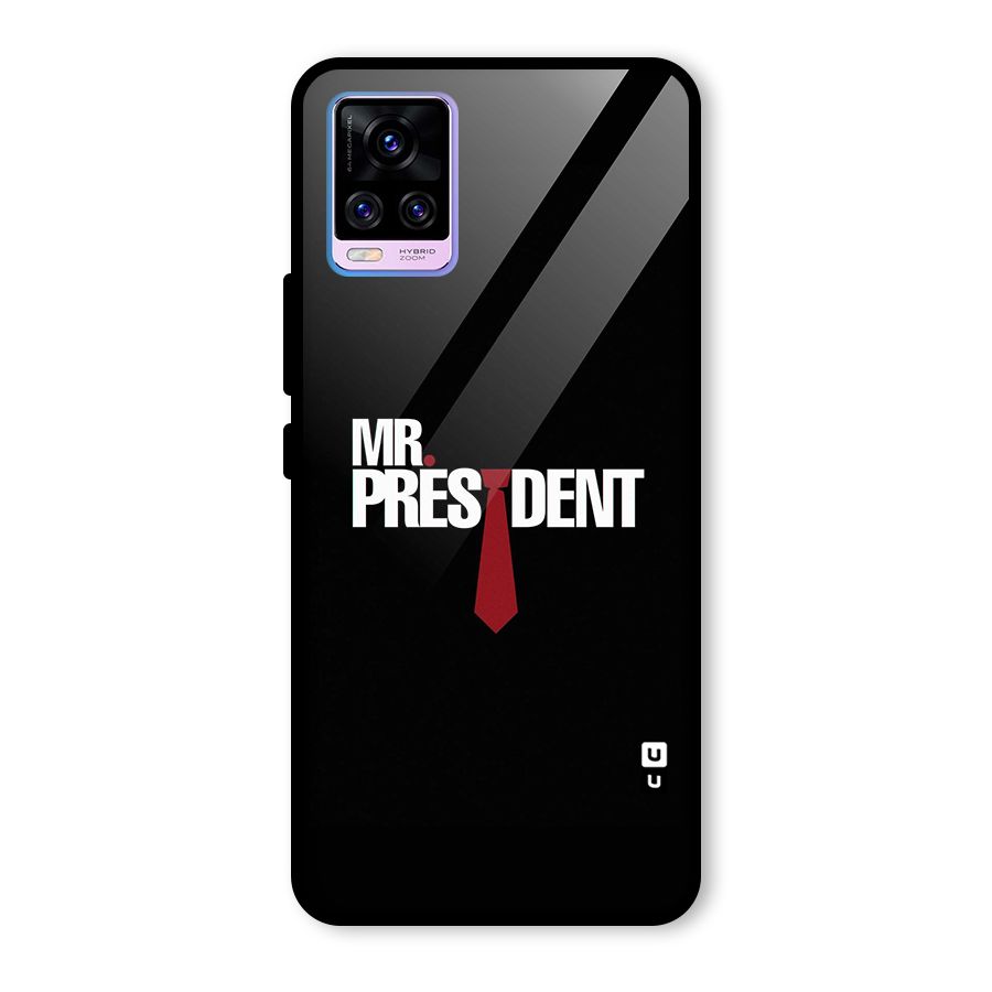 Mr President Glass Back Case for Vivo V20 Pro