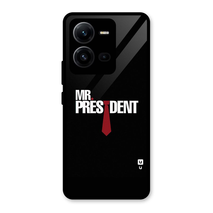 Mr President Glass Back Case for Vivo V25