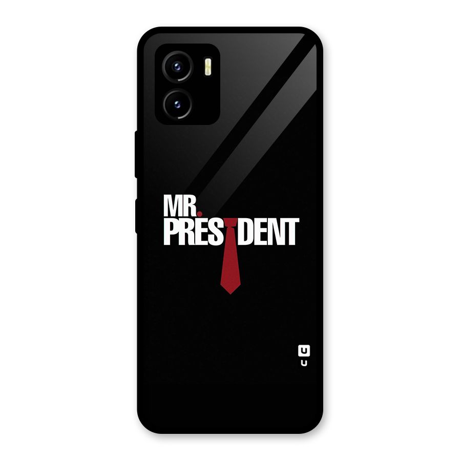 Mr President Glass Back Case for Vivo Y15s
