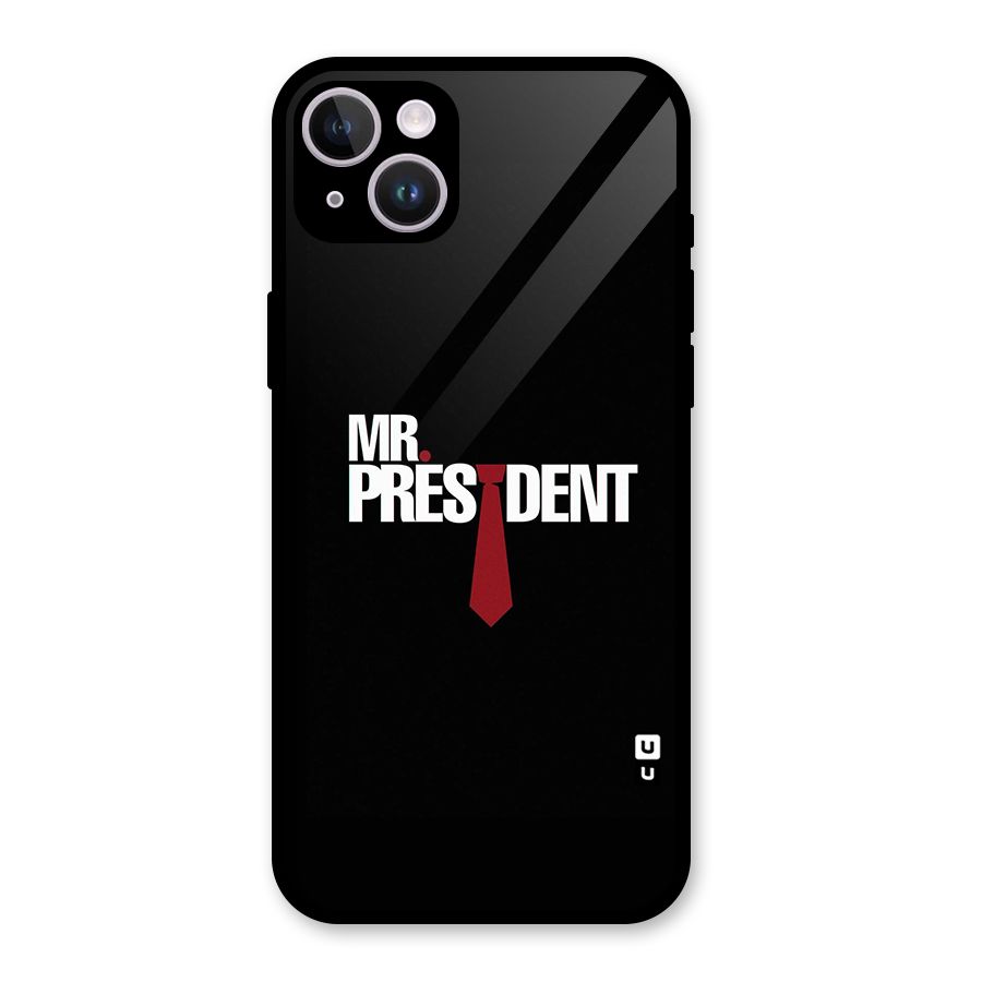 Mr President Glass Back Case for iPhone 14 Plus