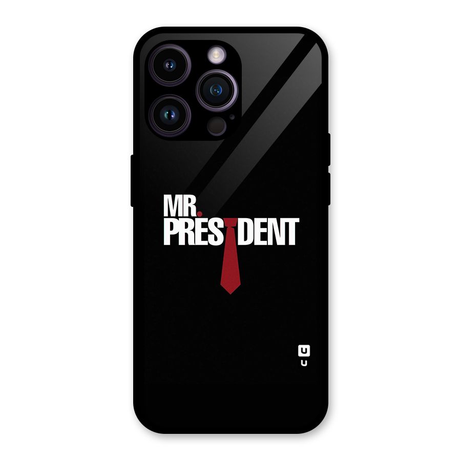 Mr President Glass Back Case for iPhone 14 Pro Max